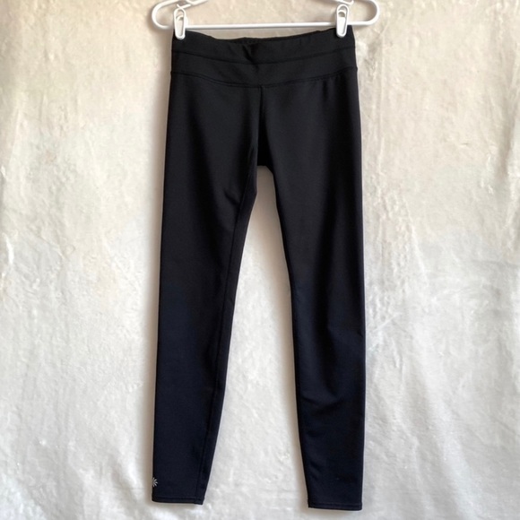 Athleta Pants - Athleta Black Back Pocket Leggings Sz Sm